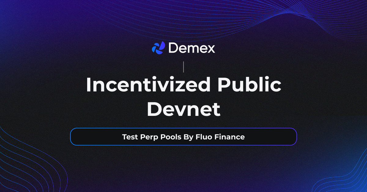Incentivized Public Devnet for  Perp Pools By Fluo