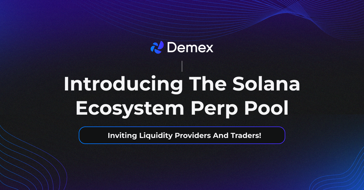 Introducing The Solana Ecosystem Perp Pool