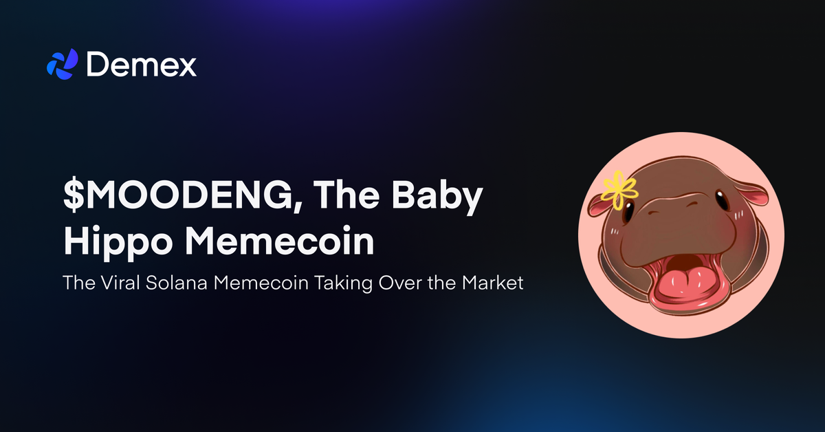 Trade MOODENG: The Solana Memecoin That’s Taking Over the Market