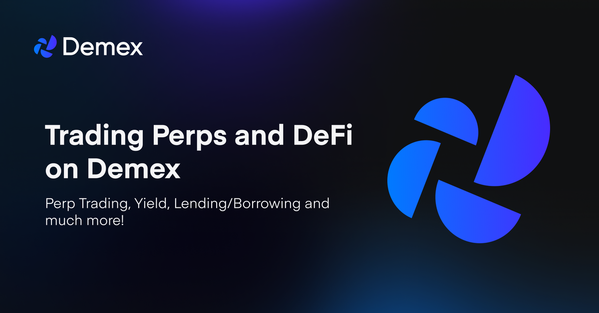 Trading Perps and DeFi on Demex